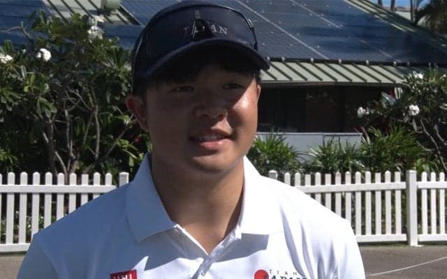 16歳のアマチュア長崎大星「感謝の気持ちを持って」　ソニーオープンに主催者推薦枠で出場