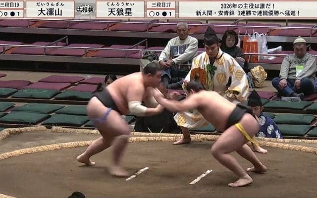 あれ、あれれ？ “高速”の立ち合い変化に力士戸惑い「“あちゃー”の顔になってる」