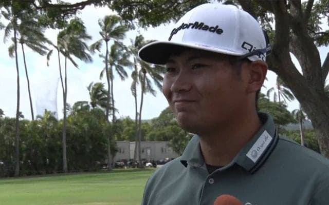 PGAツアー3年目を迎える久常涼「今年こそ優勝できるように頑張りたい」