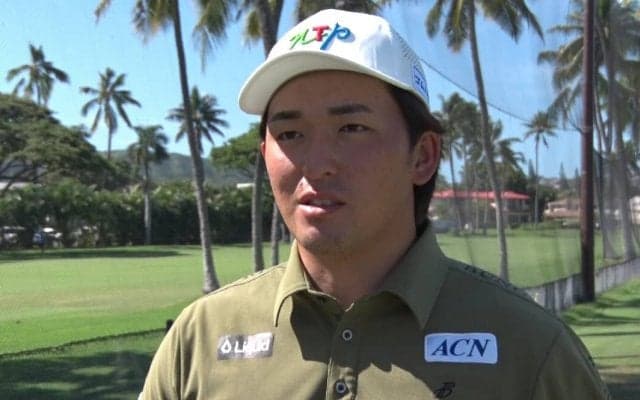 金子駆大がPGAツアー開幕戦に挑む「この舞台でできるのは幸せ。賞金王らしいプレーができれば」