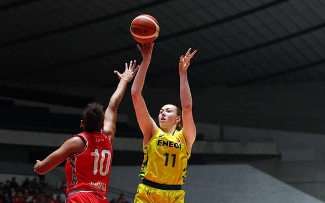 皇后杯優勝に貢献した196センチのシューター、 アシュテン…「貴重で特別な年の優勝に携われて光栄」