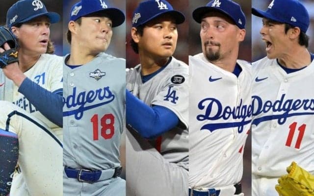ド軍先発陣が“史上最強”の予感　MLB公式が大予想、大谷翔平らに求める「5条件」