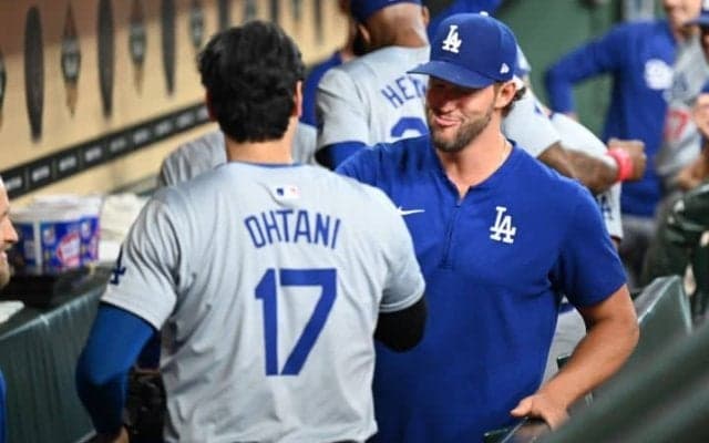 カーショー、WBCで「ショウヘイに投げるつもりはないよ」大谷翔平との対戦に“自虐”「とんでもない飛距離のホームランを打つ」