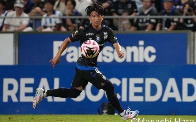 ｢マジで久保建英みたいやな｣G大阪の22歳天才レフティーの“復帰初ゴール”に称賛！ 巧みなカットインからの左足ニアぶち抜き弾に｢これはかなり化けそうな予感！｣