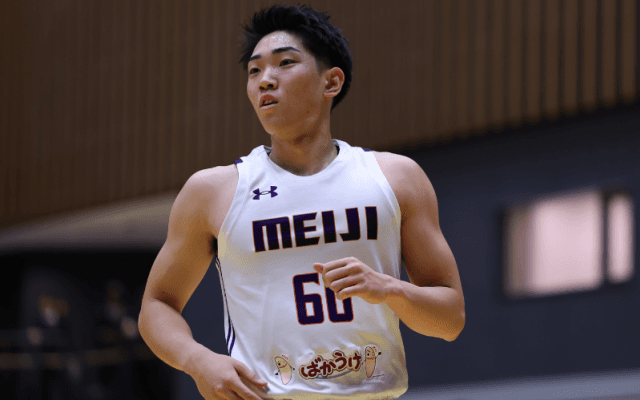 明治大3年の武藤俊太朗がB1川崎の練習に参加…世代別日本代表の経験豊富な20歳SF