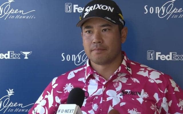 松山英樹「気分良く終われて良かった」　上がり2連続バーディで「70」