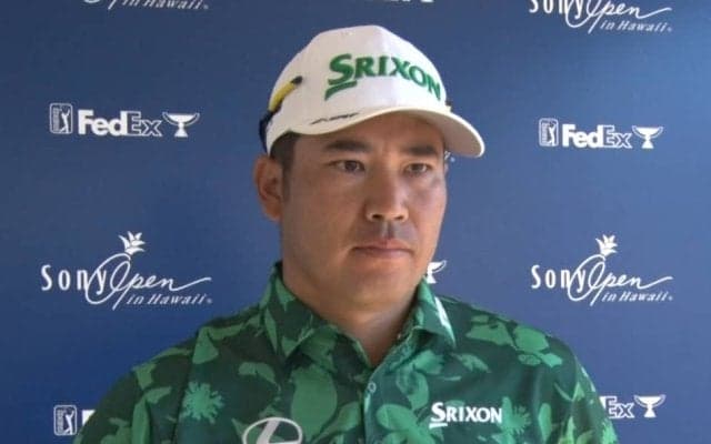 松山英樹、5アンダーで「少しは縮まった」　6打差13位で最終日へ