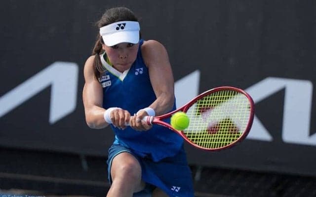 坂詰姫野、初めてののグランドスラム本戦は初戦敗退。序盤のチャンスを活かしきれず[全豪オープン]