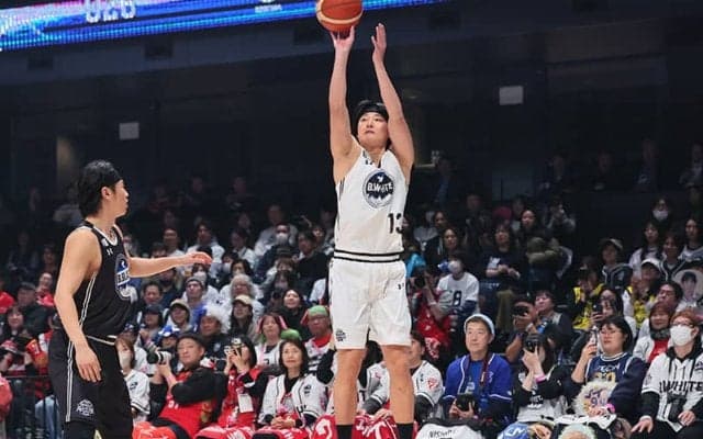 Bリーグオールスターゲーム2026はB.WHITEが勝利…地元出身の田中大貴がMVP獲得