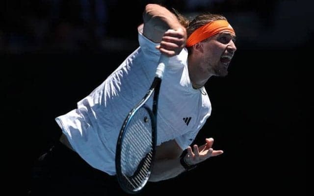 昨年準Vのズベレフが逆転で初戦突破。若手ディアロの猛攻を退けて2回戦進出[全豪オープン]