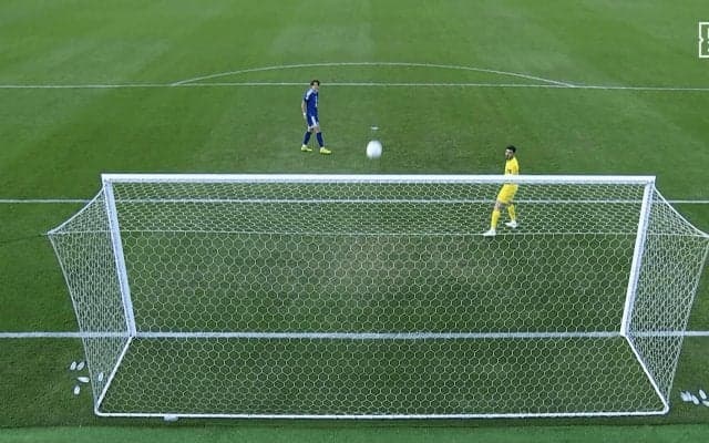 「史上最高に奇妙なPKだ」日本代表FWの“ミラクル逆回転弾”にアルゼンチン大手紙も驚愕！“ぬか喜び”のヨルダンGKは「顔に失望が…」【U23アジアカップ】