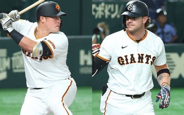 巨人の大砲コンビは「60発＆200打点」　覚醒した26歳大砲＆助っ人…元4番が太鼓判