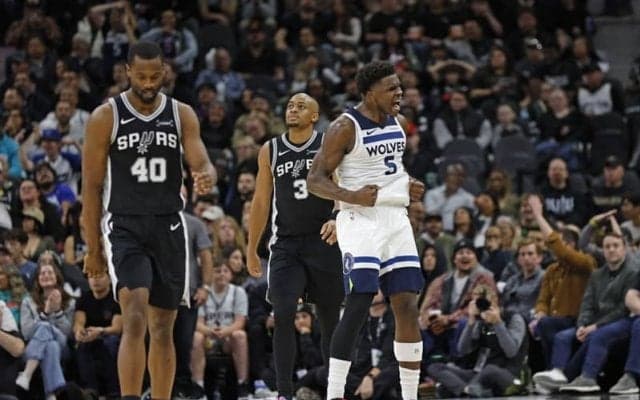 ウルブズが今季スパーズに初黒星も、アンソニー・エドワーズがキャリアハイの55得点