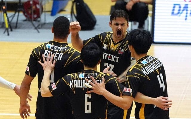 SVリーグ男子　STINGS愛知が連勝で3位に浮上　広島THと東レ静岡は1勝1敗