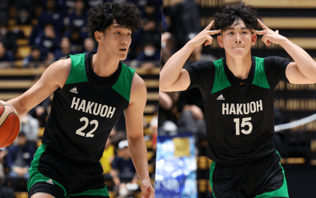 B1秋田にユース出身の白鷗大2選手が特別指定選手として加入…インカレ制覇に貢献した内藤晴樹と小川瑛次郎