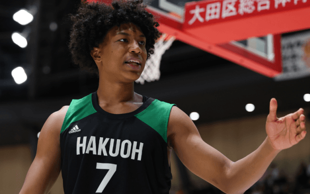 白鷗大3年の境アリームが三河の練習に参加…インカレ優勝に貢献したビッグマン