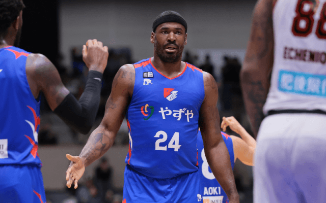 B2福岡のジャスティン・バーレルがILから抹消…今季15.6得点のビッグマンが復帰