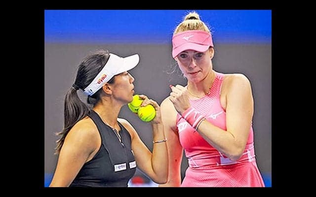 加藤未唯ペア 全豪OP初戦突破