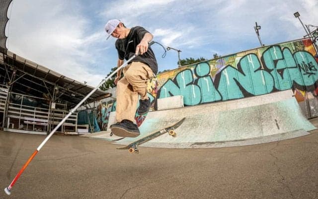 盲目のスケーターの実生活って？大内龍成に学ぶ「今」を生きる力