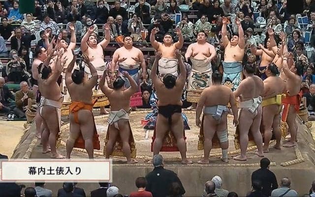 「何だこの可愛い力士」大相撲、幕内土俵入りで突然の“癒し” 人気力士の化粧まわしに“可愛い力士”ファン驚き