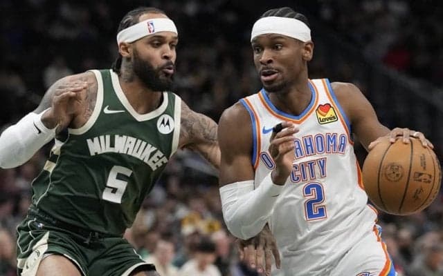 SGAがチェンバレン、クイックリーに続く快記録…FG成功率8割超えで40得点10アシスト