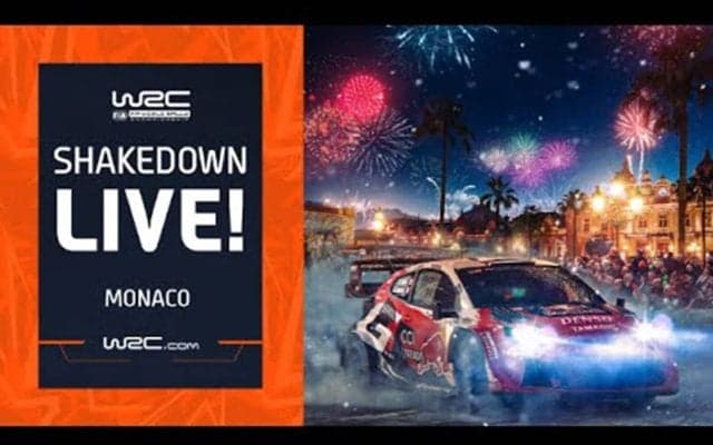 WRCモンテカルロ：WRC公式YouTubeチャンネルのシェイクダウンは21日22時スタート