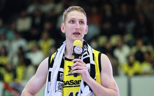 SR渋谷のトーマス・ウェルシュがILから抹消…1月24日の富山戦からエントリー可能に