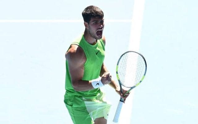 世界1位アルカラス、ムーテの変幻自在なテニスを制し快勝　3年連続で全豪ベスト16進出[全豪オープン]