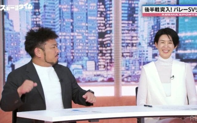 栗原恵がバレーSVリーグ後半戦をガチ解説！鬼越・金ちゃんは男子のアイドル的人気に注目？「スケスケ衣装で…」