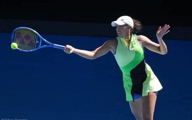 前年女王のキーズが元世界1位プリスコバにストレート勝ちで16強！次戦は同胞ペグラと対戦[全豪オープン]