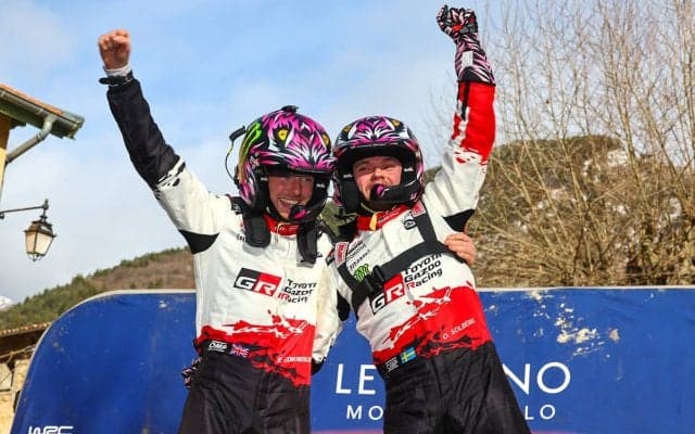 WRCモンテカルロ：オリバー・ソルベルグはラリー・モンテカルロ史上最年少優勝。トヨタは表彰台独占