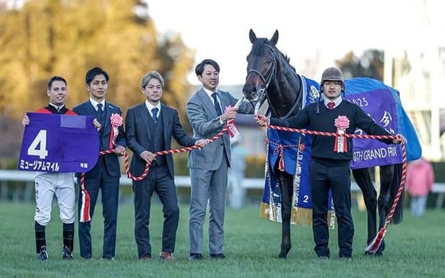 【JRA】最優秀3歳牡馬に選出のミュージアムマイル 吉田俊介氏「みんなで相談して選んだ有馬記念」