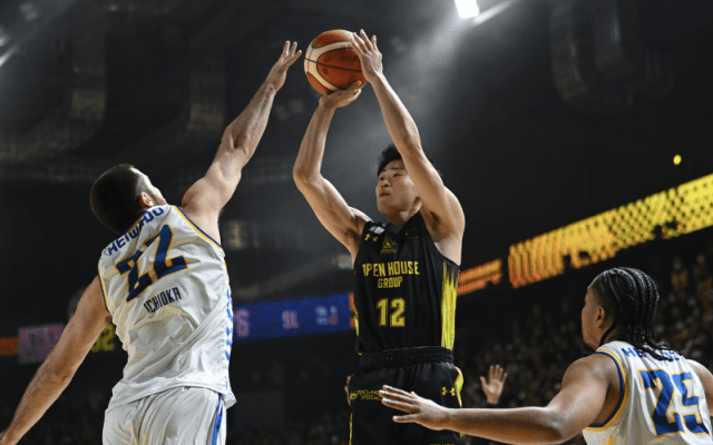 群馬で2年目となるBリーグの舞台に臨んだ十返翔里「去年よりも”余裕感”を持って挑めている」