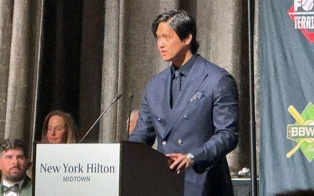 大谷翔平は「開放的だった」　晩餐会で米記者感じた“変化”…壇上では「感銘を受けた」