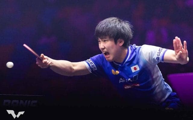 張本智和が5位キープで日本勢トップ、上位は今週も変動なし　TOP100入り日本勢は12選手｜卓球男子世界ランキング（2026年第5週）