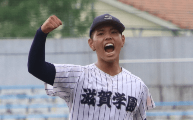 センバツ有力の滋賀学園・伴田は変化球のキレで勝負、粘り強い投球で成長を証明【高校野球界の逸材】
