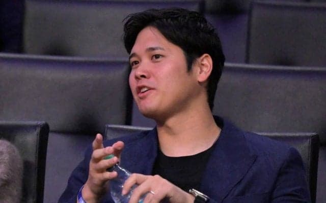 大谷翔平が「川に打ち込んでやるよ」？　怪物同士が対面…笑顔の会話に膨らむ妄想