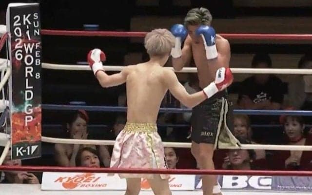 「かかってこいよ」からの衝撃KO 怒涛の連続ダウン、突き刺すようなカウンターの右ストレートで劇的決着