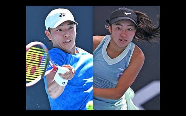  田畑遼と沢代榎音 全豪Jr8強入り 