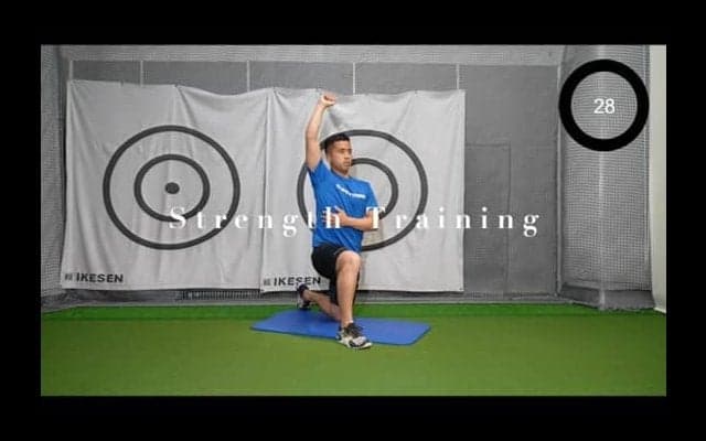 ゴルフスイングを力強くする！ゴルファーのための10分間上半身トレーニング！