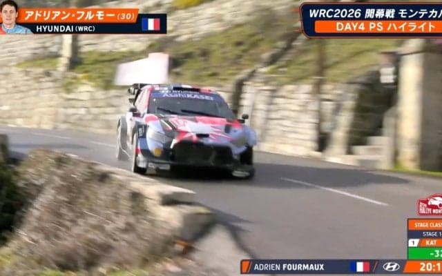 時速150キロで疾走も「あ、壊してる！」 まさに“世界最速ラリーな”衝撃光景に驚きの声「どんな走りしたんだよ」