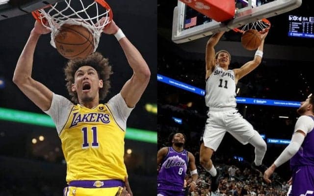 レイカーズのジャクソン・ヘイズ、スパーズ新人のブライアントがダンクコンテスト出場