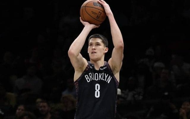 ネッツのイェゴール・ディヨミンがNBAの新人で歴代最長の34戦連続で3ポイント成功