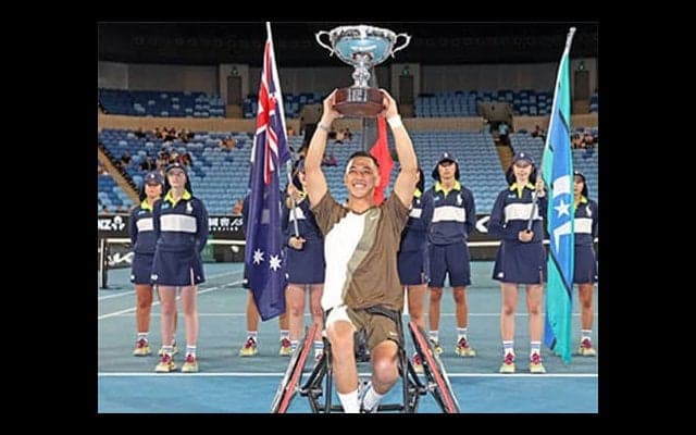 小田凱人 全豪OP制覇「今年は全部取る」