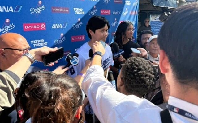 大谷翔平の出番来るも…発生した異常事態　懇願するしかなかった女性レポーター