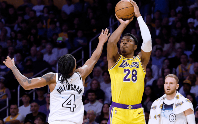 八村塁が3P成功数で球団歴代20位に浮上…名門・レイカーズ在籍4年目にして289本成功