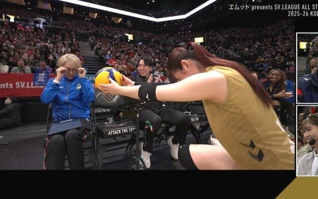 女子バレーで異例の光景 選手全員でコーチに懇願 まさかの展開にアリーナざわめき