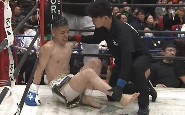 わずか2発で足を破壊 “変則的”カーフキックで衝撃KOに戦慄 「こういうのあるんだ…」識者も驚き