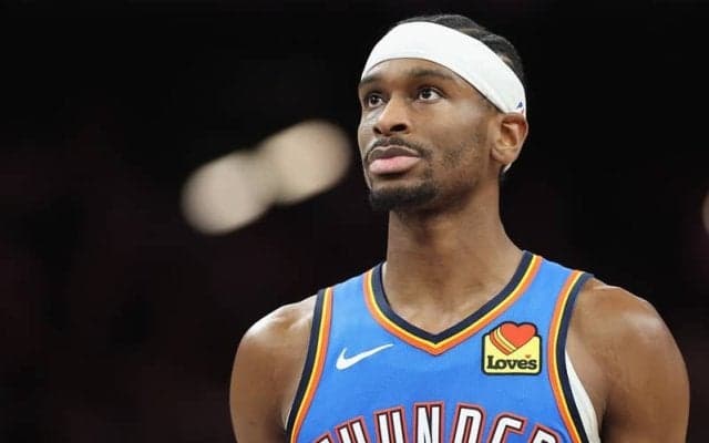 王者サンダーに大打撃…エースのSGAが腹部負傷のためオールスターブレイク後まで欠場