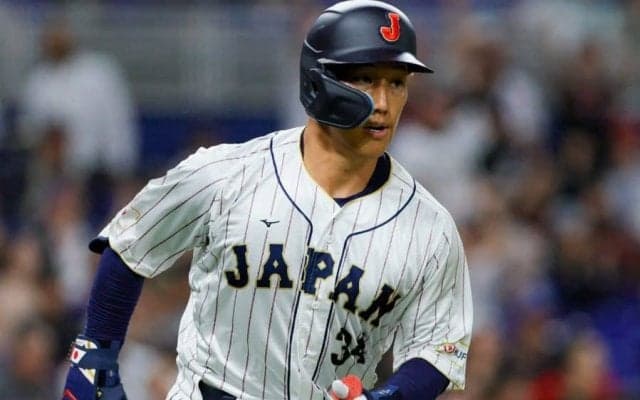 吉田の侍J参戦前…MLBが届けた衝撃情報「激熱すぎる」　“謎看板”も話題「やったああ」
